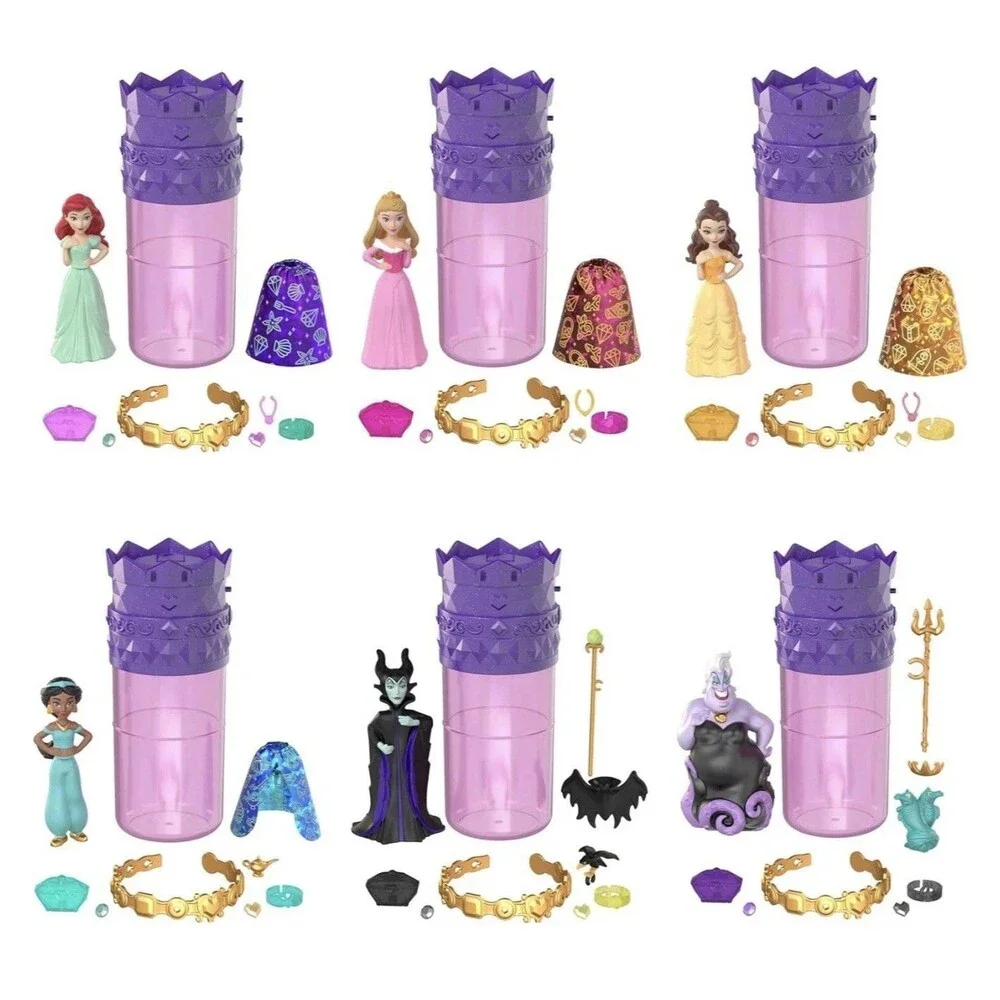 Disney Princess‎ Or Villain Special Royal Color Reveal Doll with Accessories NEW